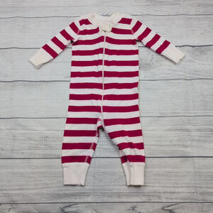 6/9m Hanna Andersson Striped Sleeper